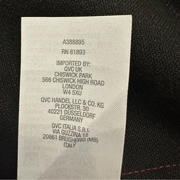 Zara Red Blazer Wrap-Front Wool-Blend - Picture 15 of 16